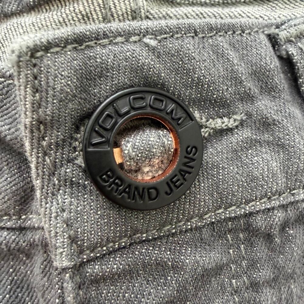 Volcom Men's Grey Jeans - Picture 2 of 7